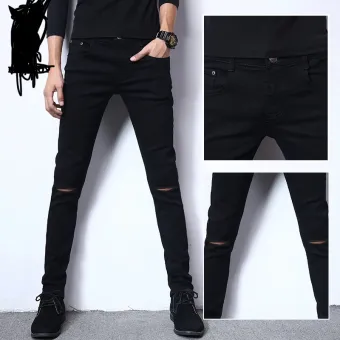 skinny stretch jeans black