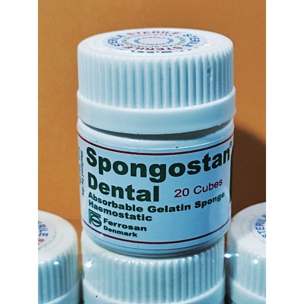 Dental Hemostatic Gelatin Sponge, Spongostan, 20cubes/bot Lazada PH