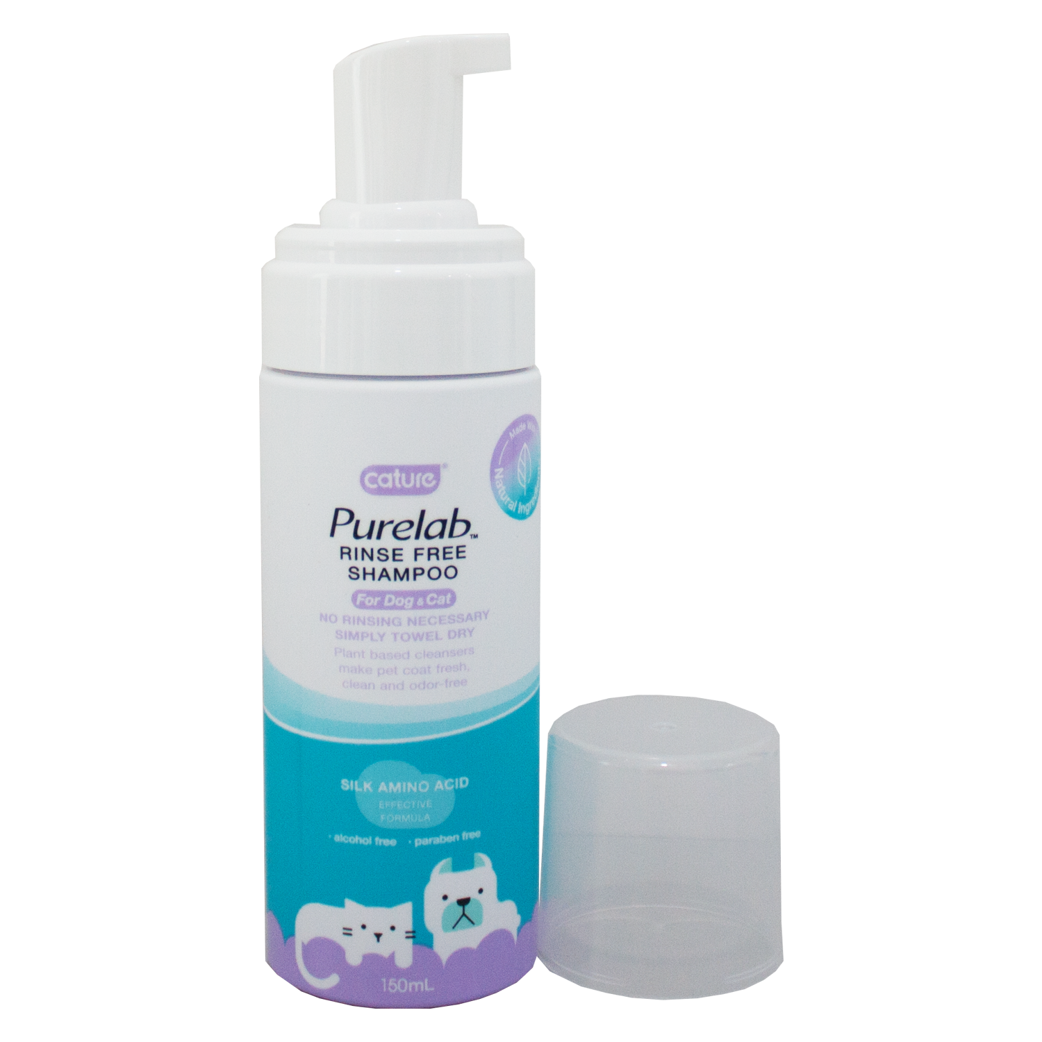 Cature RinseFree Shampoo for Dogs and Cats 150ml Lazada PH