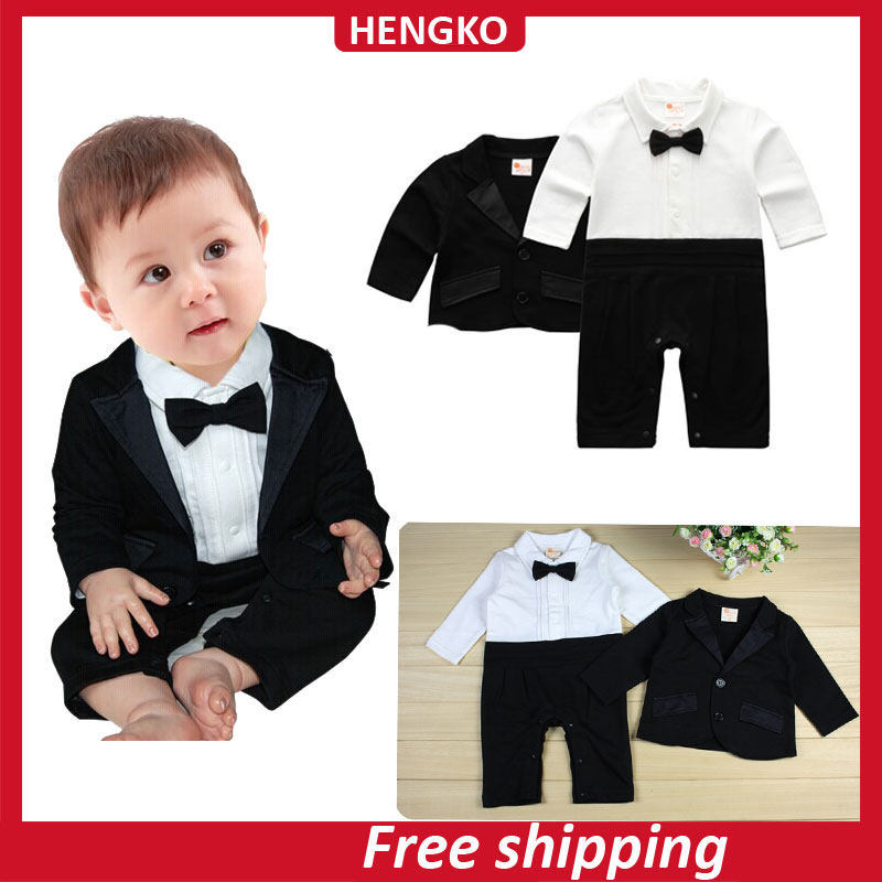 Party Wear Dolce And Gabbana Baby Tuxedo Formal Boss Baby Outfit