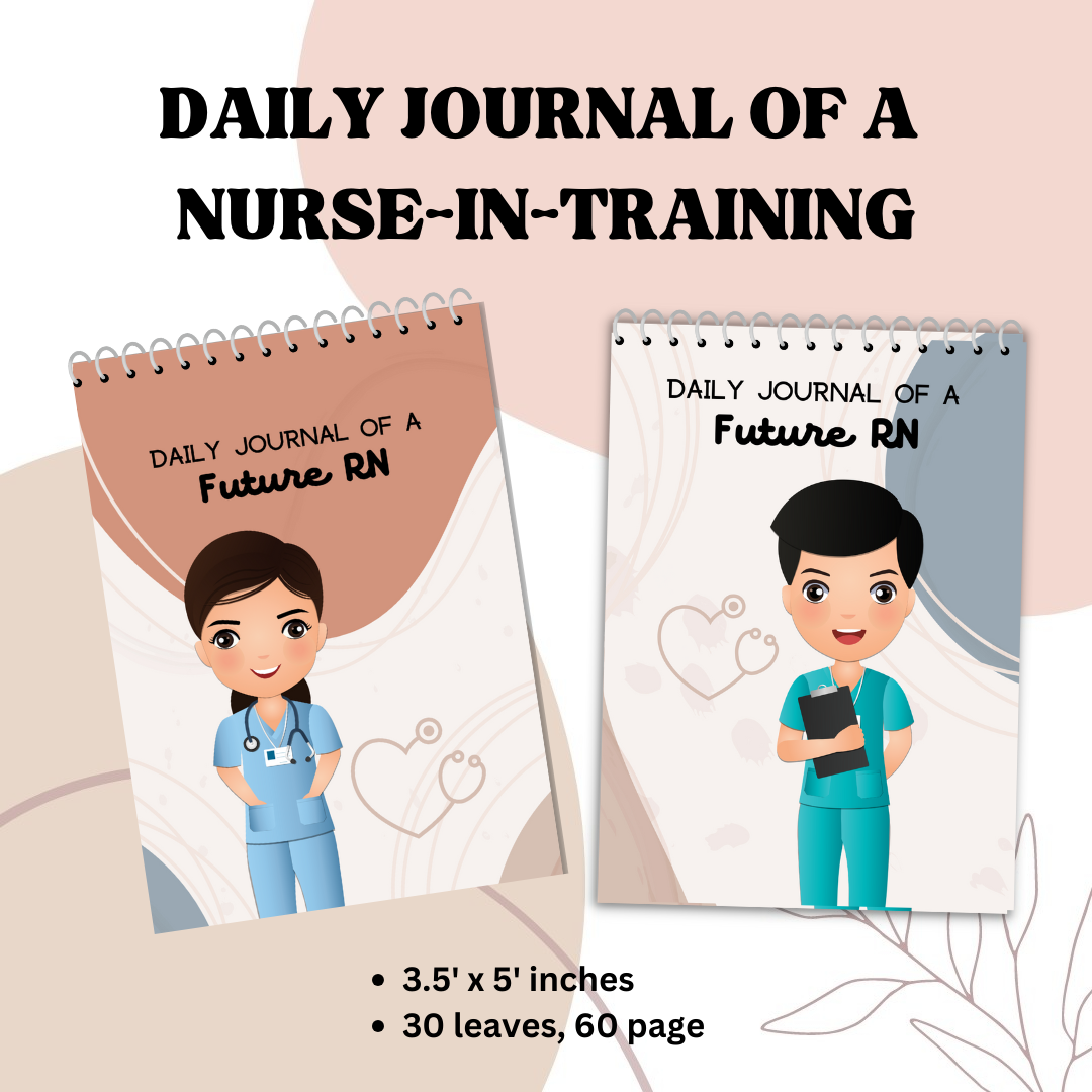 Nurse Mini journal notebook for nursing students/future RN