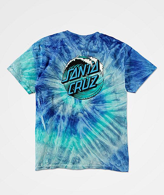 Buy santa cruz tie dye shirt mens cheap 