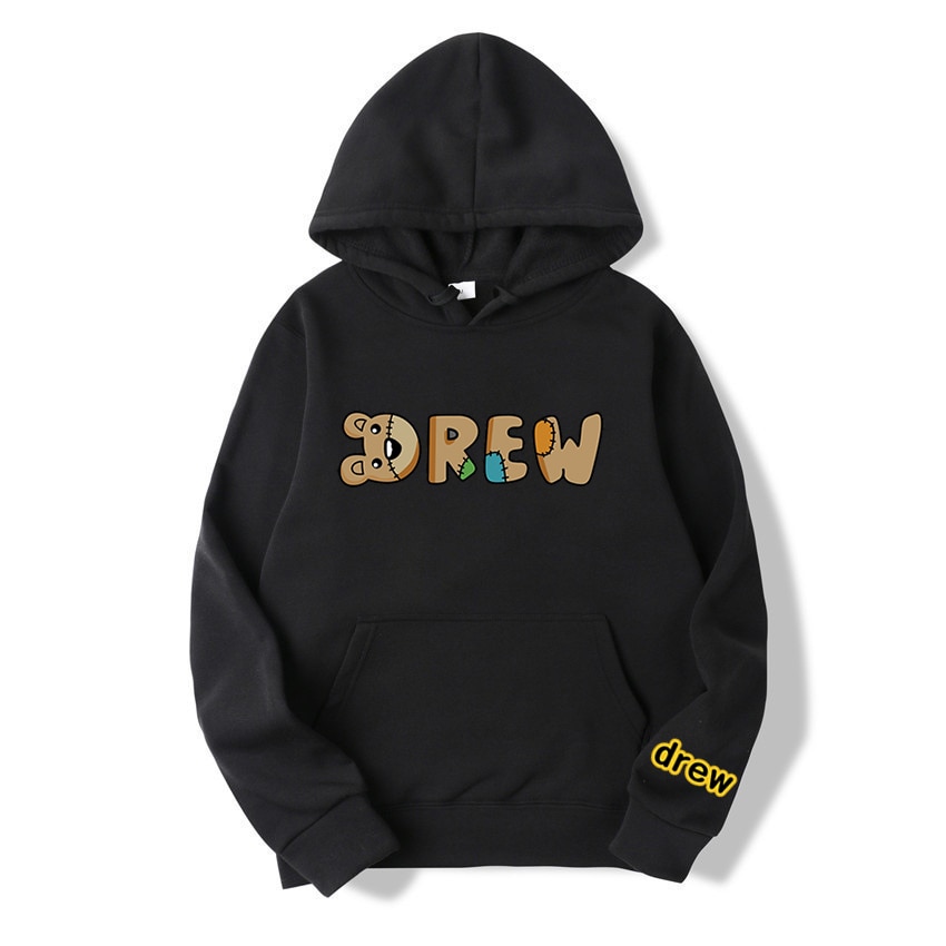 New Justin Bieber Drew Kawaii Hoodies Sweatshirt Hip Hop Hooded Hoody ...