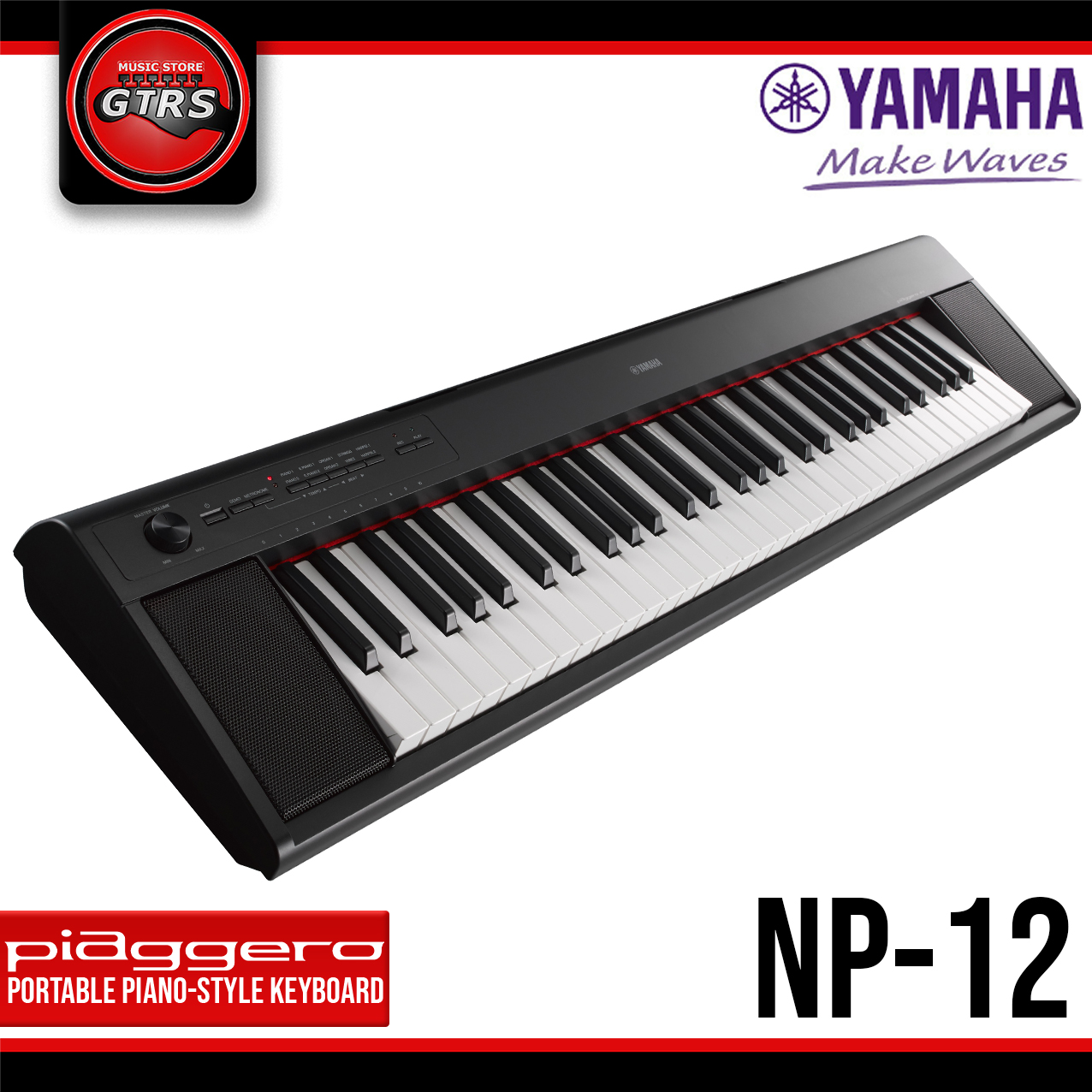 Yamaha NP-12 Piaggero 61-Keys Piano-Style Keyboard Usb