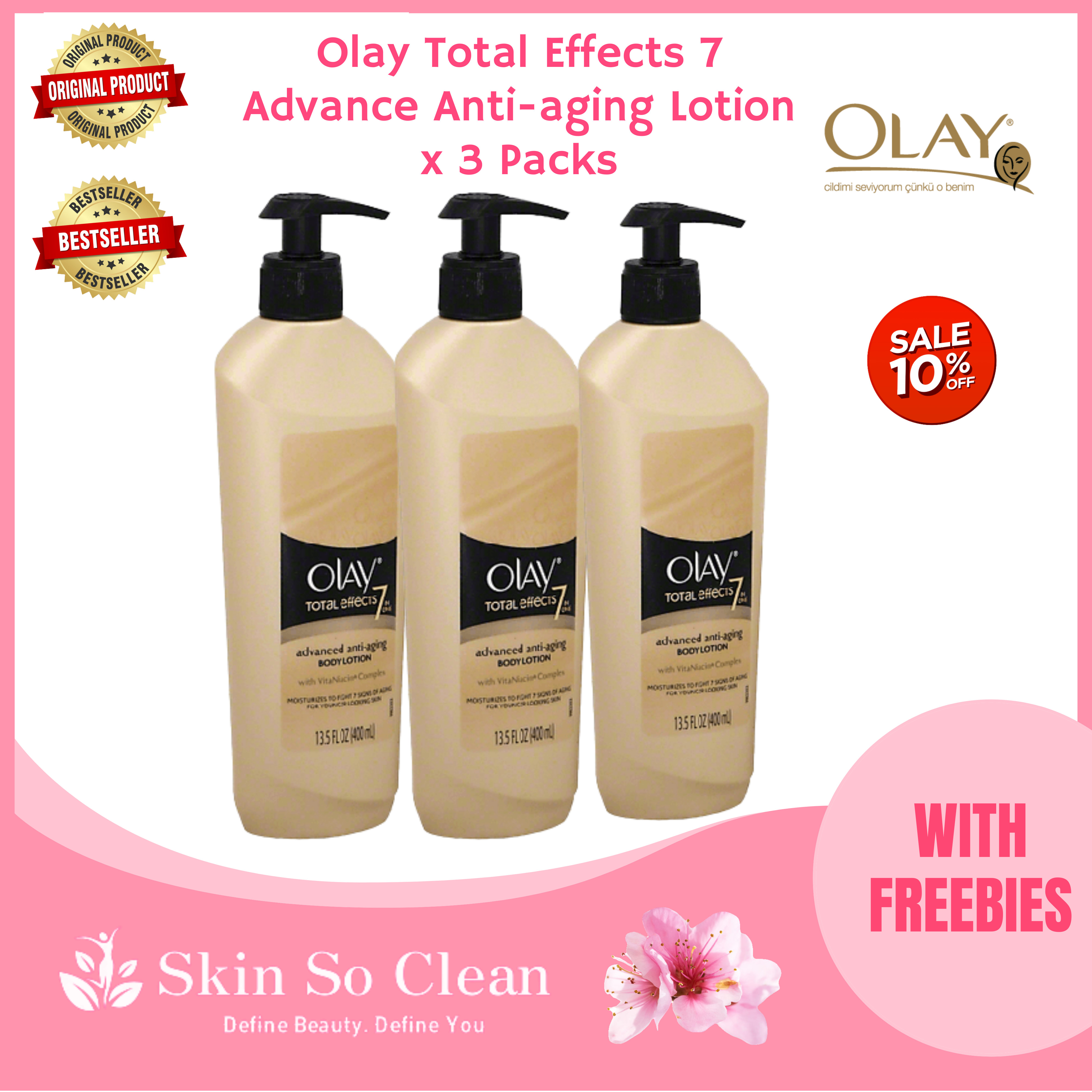 !! Olay Total Effects 7 in 1 Advance AntiAging Body Lotion with