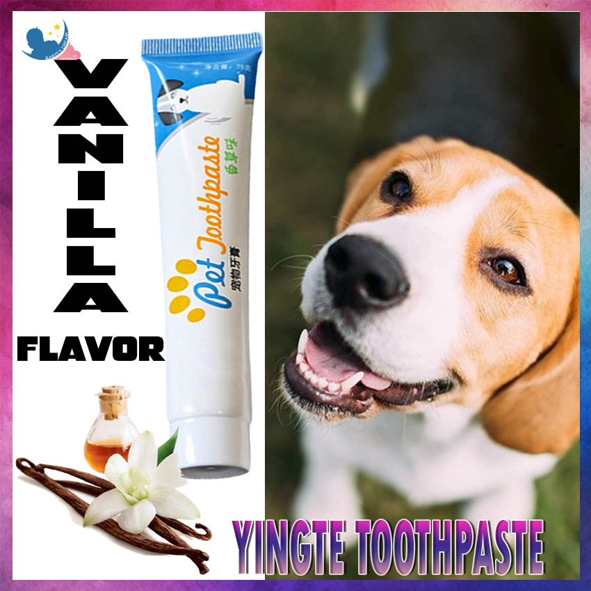 Yingte Pet Toothpaste Dog Toothpaste Dental Care Pet Dog Toothpaste 70g