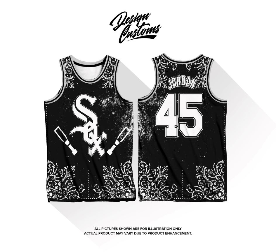 FREE CUSTOMIZE OF NAME AND NUMBER ONLY CHCAGO 34 BASKETBALL JERSEY full