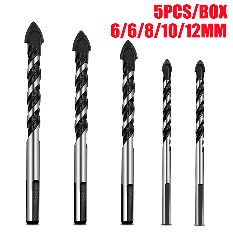 【Manila Delivery】7PCS Ultimate Drill Bits Multi-Material Triangle Drill ...