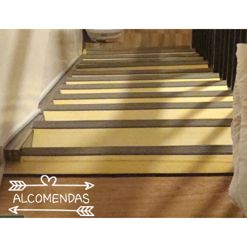 popular Rubber Stair Nosing(8ft long)Anti Slip (8ft long each Lazada PH