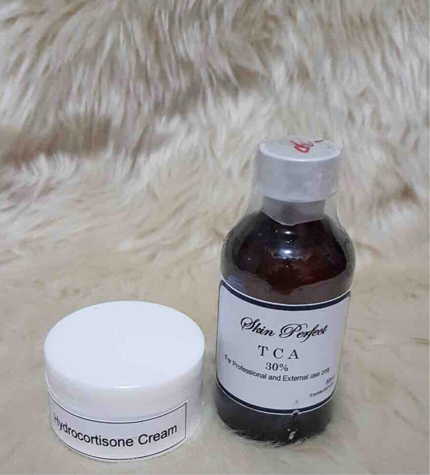 hydrocortisone cream spots