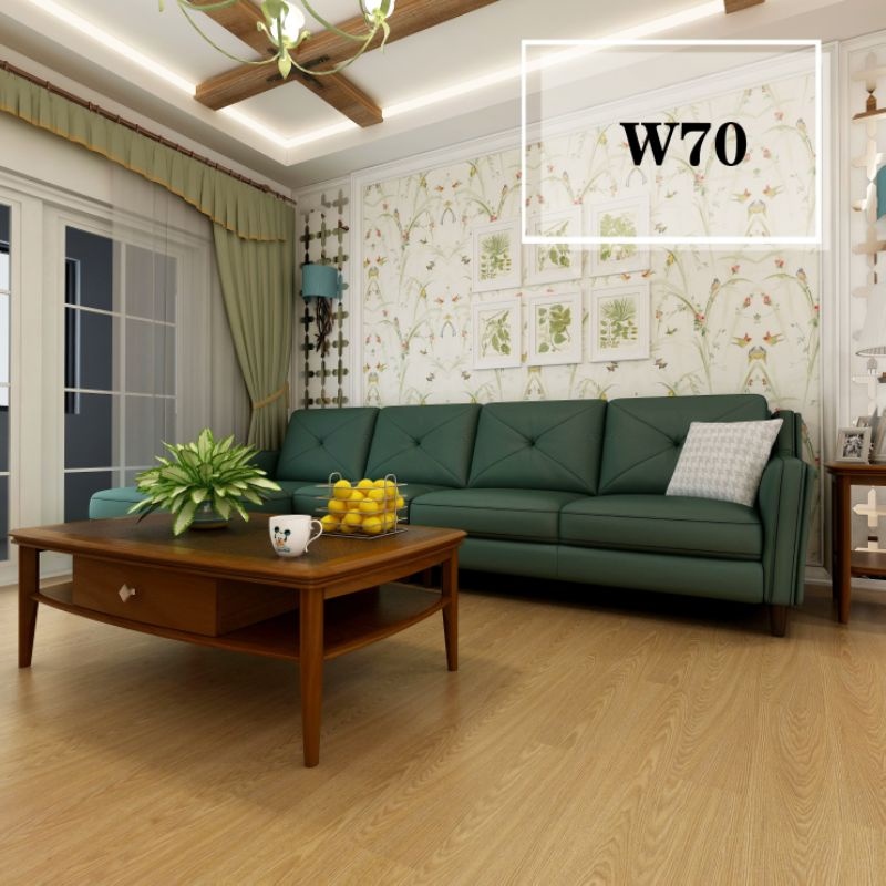 Floor Sticker (91.44x15.24CM) Vinyl Tiles Wood Design Home Decor