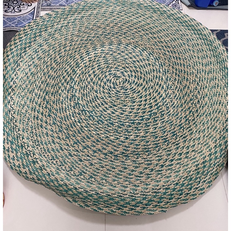 round buri carpet round carpet buri mat buli banig beach mat flatlay 20