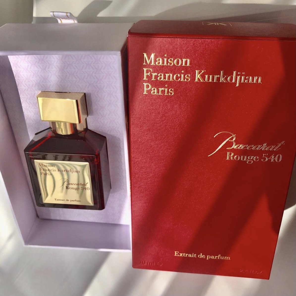 Maison Francis Kurkdjian Baccarat Rouge 540 70ml Lazada PH