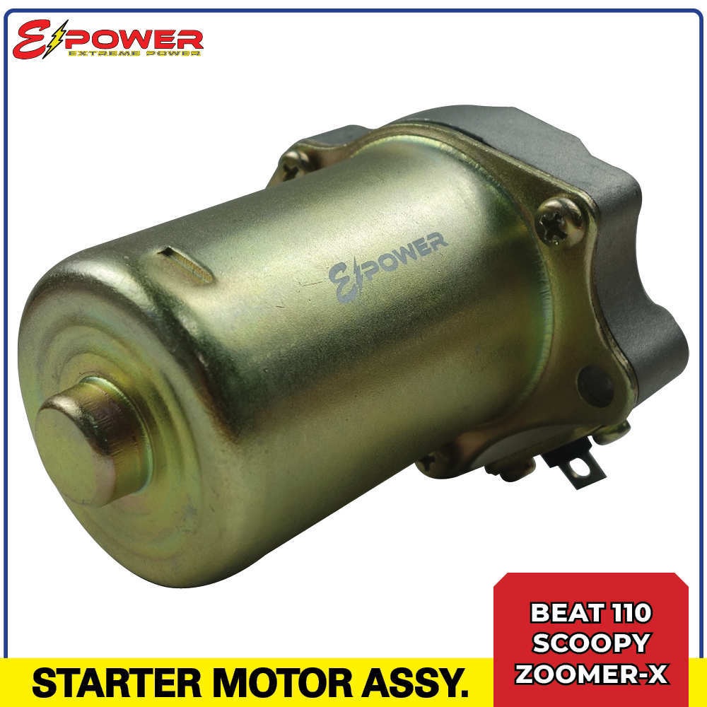 Beat Scoopy Zoomer X Starter Motor E-power 