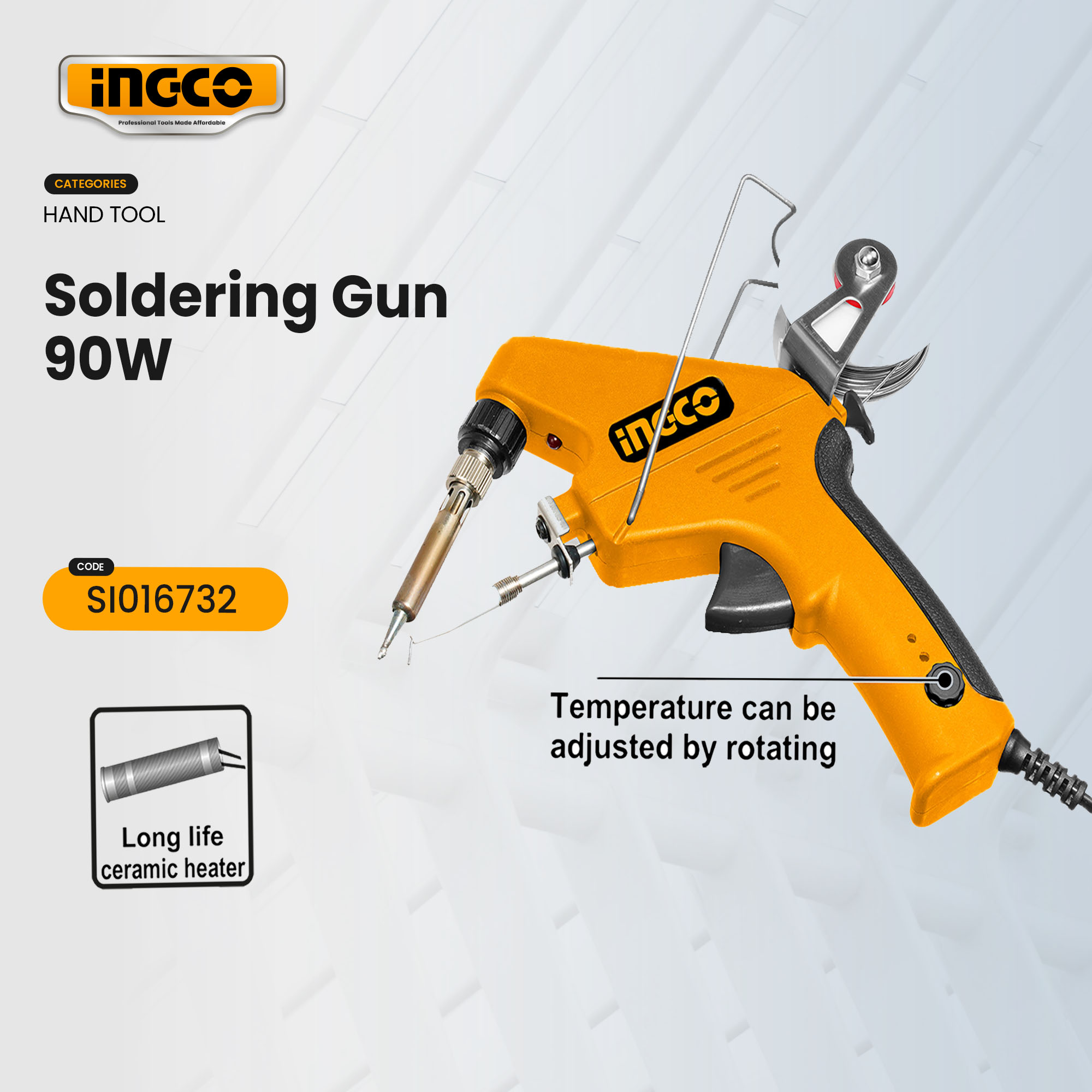 Soldering Kit BILIPLE 90W Kit 21-in-1 With Adjustable Temp (180°C-480°C), Digital Multimeter, Solder, Tips, Stand, Tool Bag Soldering Iron