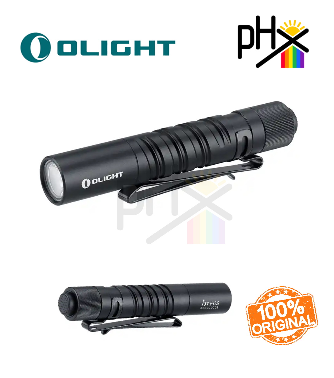 Lampe Torche Olight I3T EOS Mountain Sky – édition Limitée – Bleue – 180 Lumens