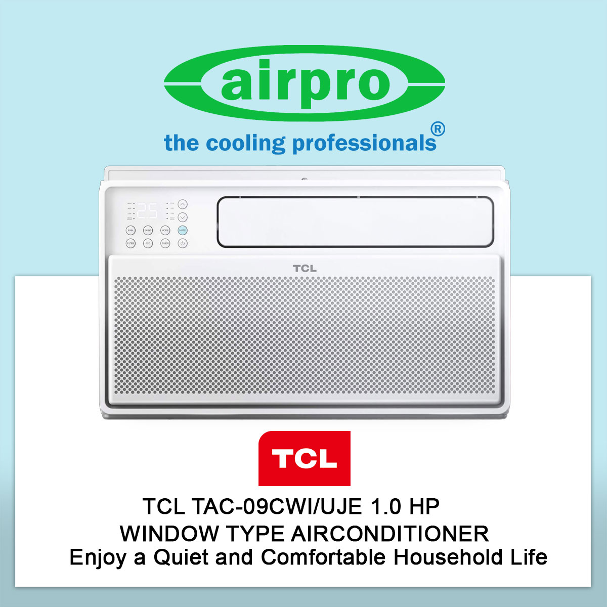 TCL Air Conditioner Q-Series-AI Inverter Smart Control-TCL