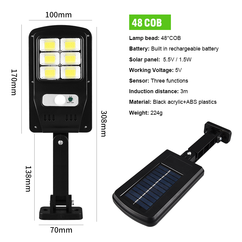 Solar Light Outdoor Ip65 Solar Light Outdoor Solar Lamp PIR Motion Sensor Wall Light Waterproof