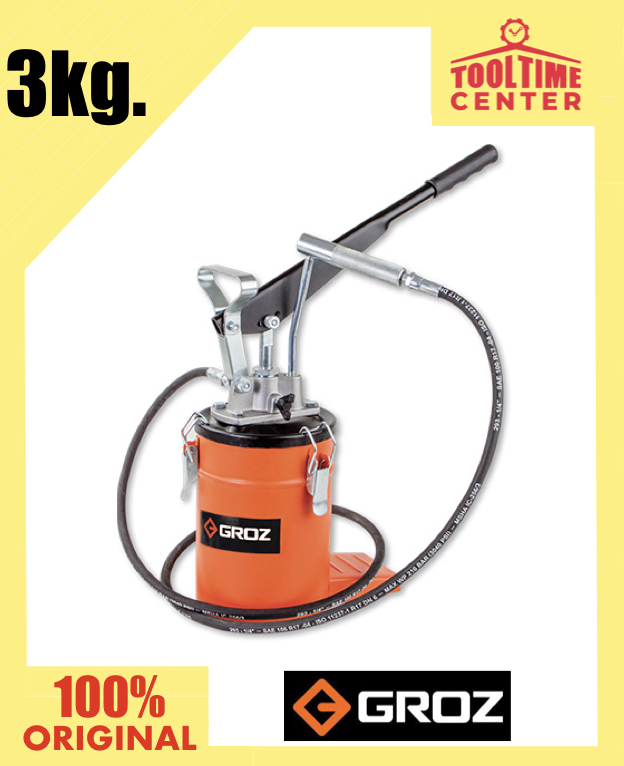Groz Grease Pump 3kg. Bucket Capacity VGP/3A/RF Lazada PH