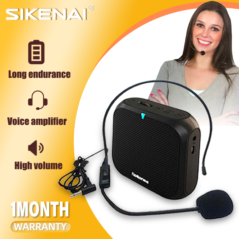 SIKENAI lapel microphone wireless for teaching with speaker lapel with wireless microphone