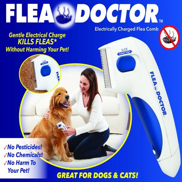 New Flea Doctor Comb for Dogs and Cats 
