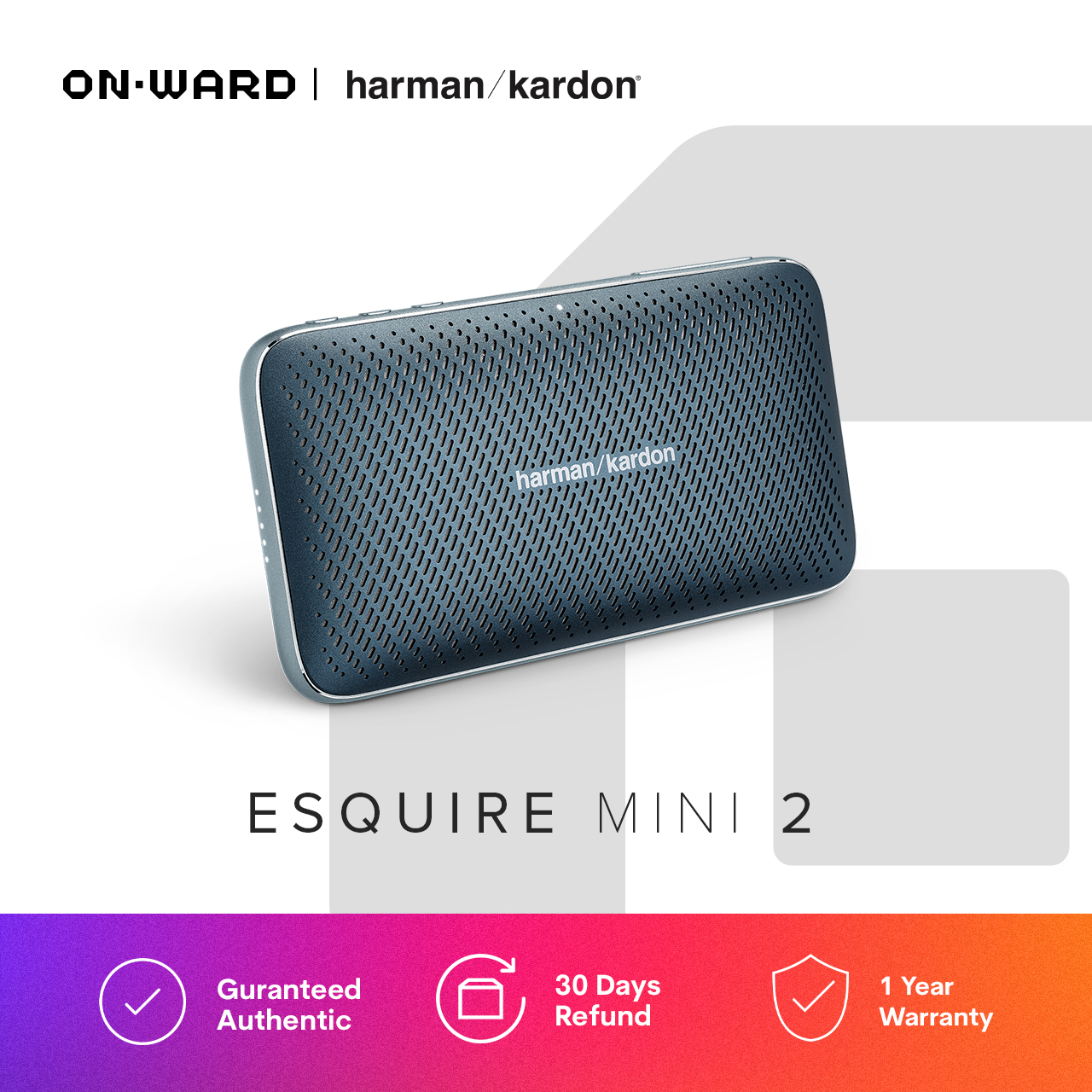 Harman Kardon Esquire Mini 2 Ultra-slim and portable premium bluetooth  speaker | Lazada PH