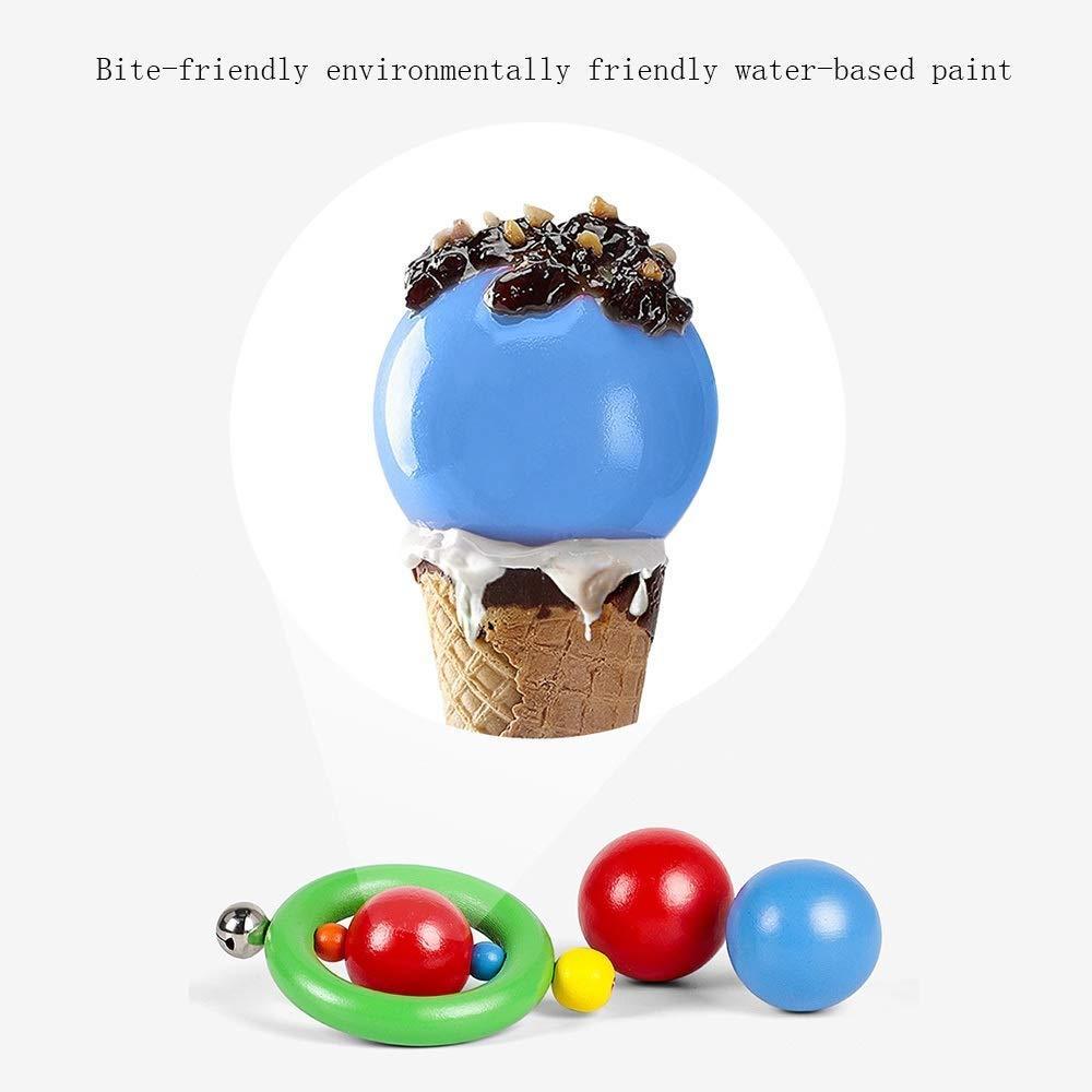 Wooden Big Sliding Game Toy with 2 Race Balls Early Educational