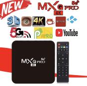 MX Q PRO 4K 5G TV Box - Android 10.1, Ultra HD