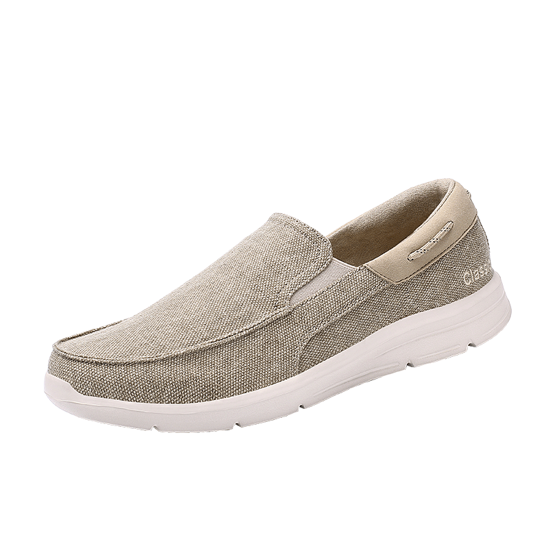 Shoes on sale loafers sneakers slip-on shoes for men korean shoes sport Breathable light canvas