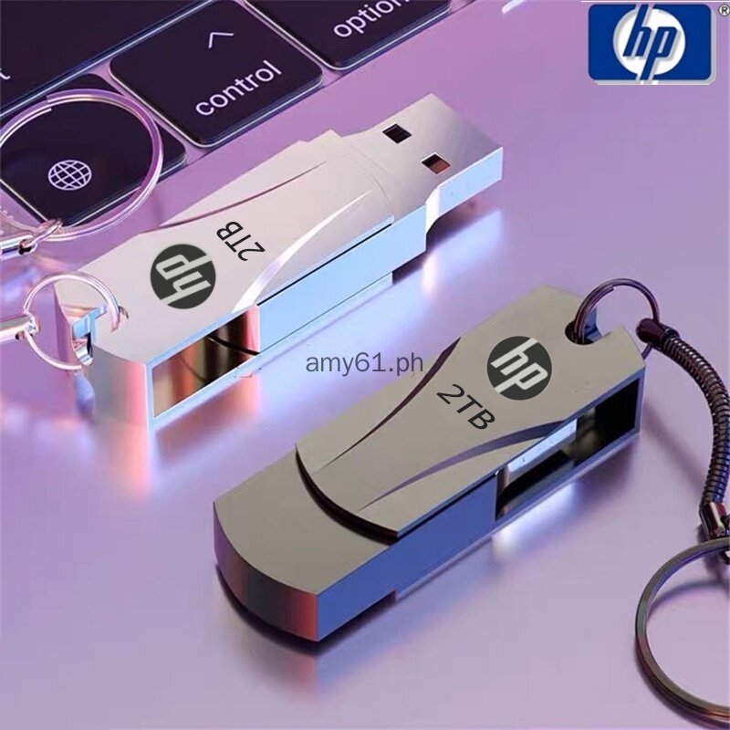♥ready stock +free shipping+cod♥ hp usb flash drive metal waterproof usb2.0 pen drive for notebook/pc/tv/car/phone