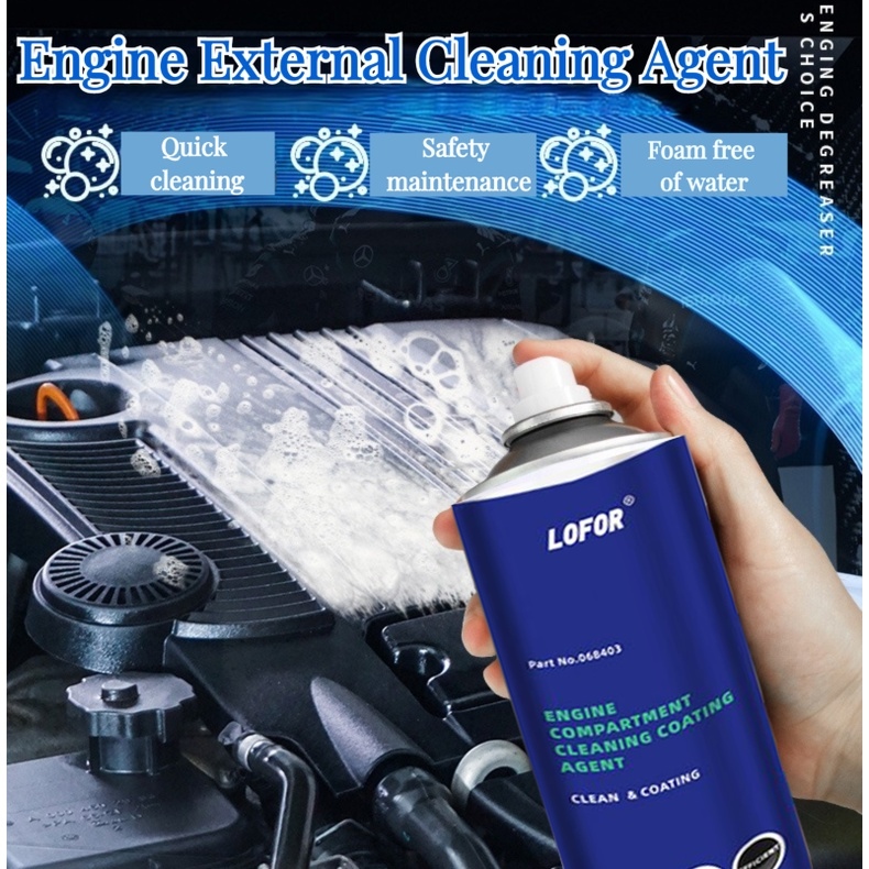 Cleaning Agents Engine cleaner 650ml Engine degreaser cleaner spray ...