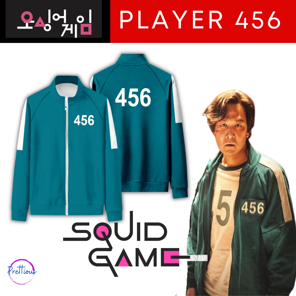 Squid Games Player 456 Adult Costume