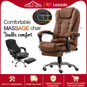 Ergonomic USB Massage Office Chair - 