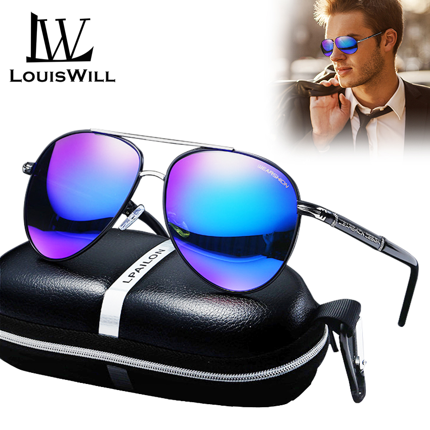 LouisWill Shades Oversized Polarized Sunglasses for Mens, Outdoor Sun Glasses  100% UV Protection with Free Box, Lightweight Eyewear | Lazada PH