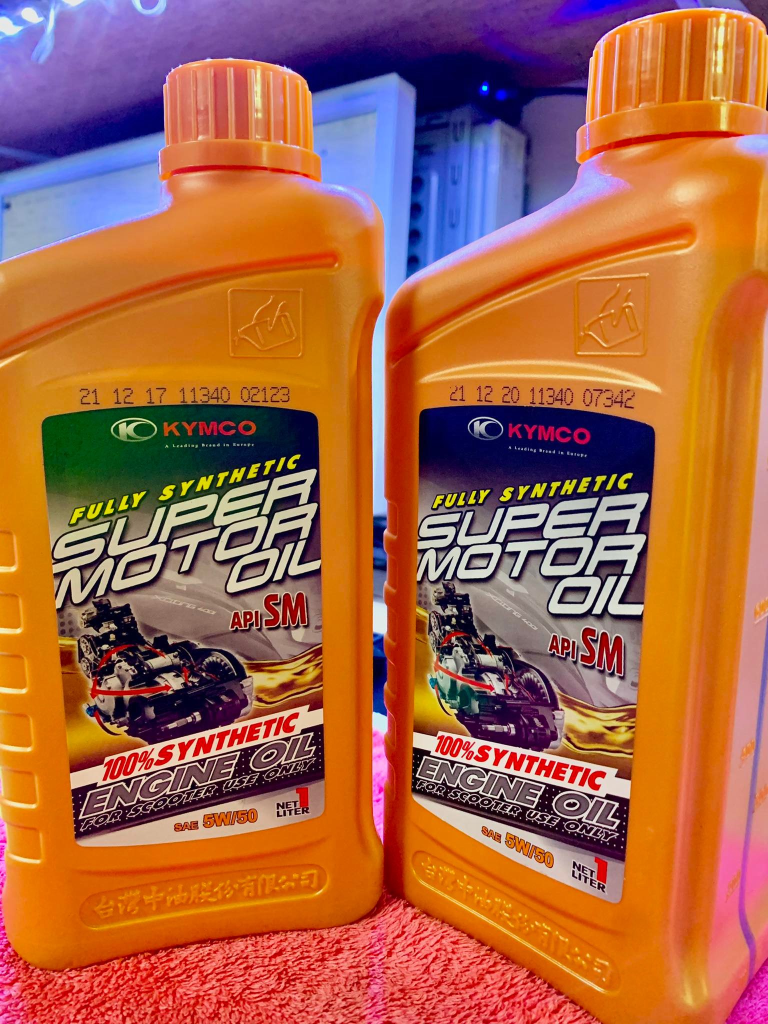Kymco Fully Synthetic Engine Oil SAE 5w/50 / SAE 10W40 Lazada PH