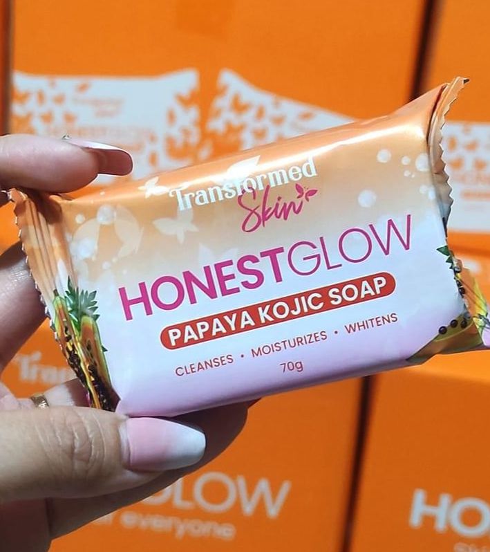 3for100 Honest Glow Kojic Papaya Soap 70grams Transformed Skin | Lazada PH