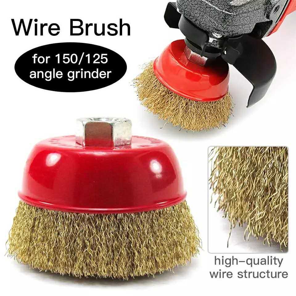 Bowl Type Wire Brush Derusting Tool Lazada PH