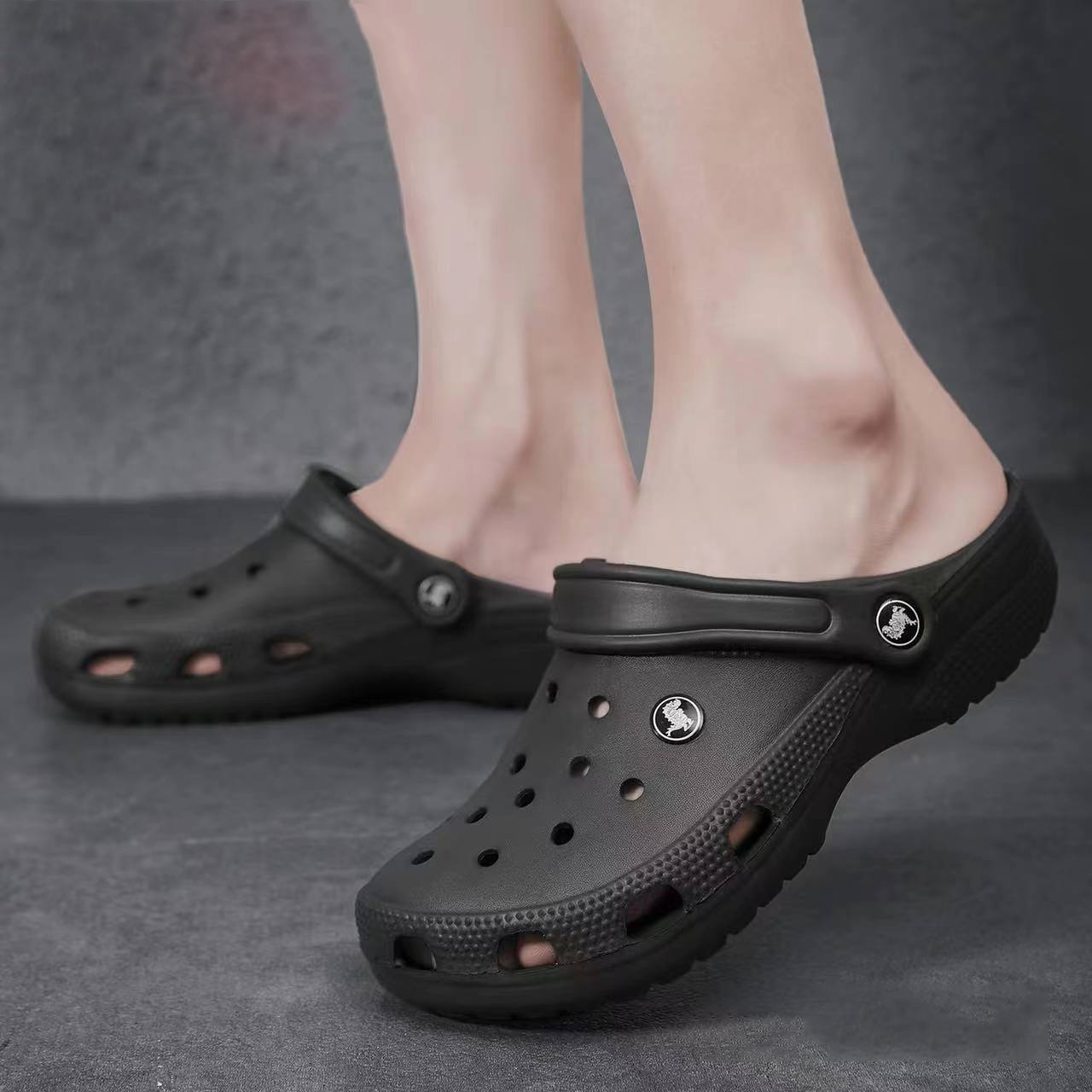 Crocs #937 Slip on sandals for men （ ADD ONE SIZE ) Crocs Beach non-slip  shoes | Lazada PH