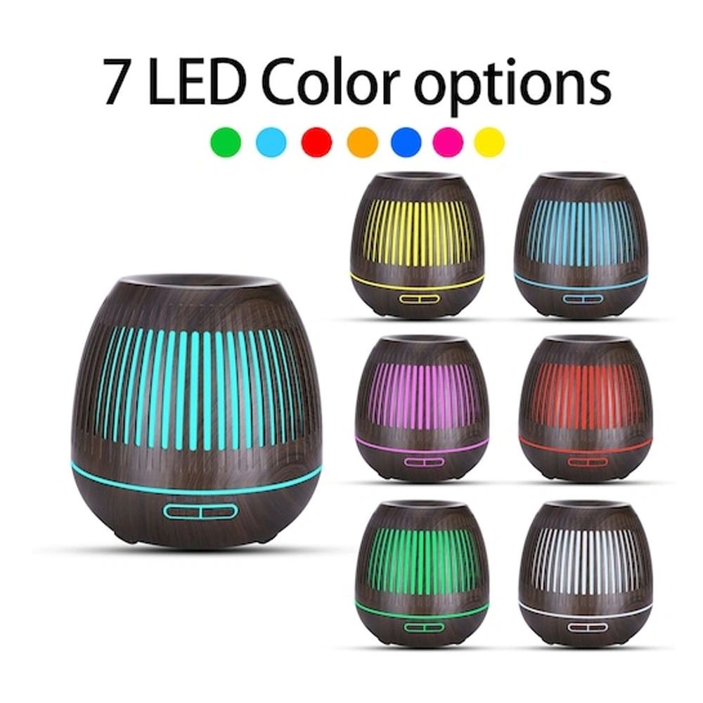 Aroma Diffuser Air Purifier With LED Lamp 7 Color Changing LED Lights