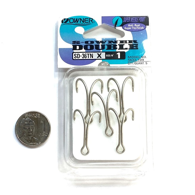 Owner S-Double Hook SD-36TN Fishing Buddy GoodCatch – Goodcatch