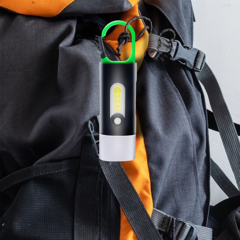 BS8OEV Strong Key Chain Flashlamp LED Flashlight Outdoor Tool Waterproof Tent Flashlight LED Light Keychain Light Keyring Torch