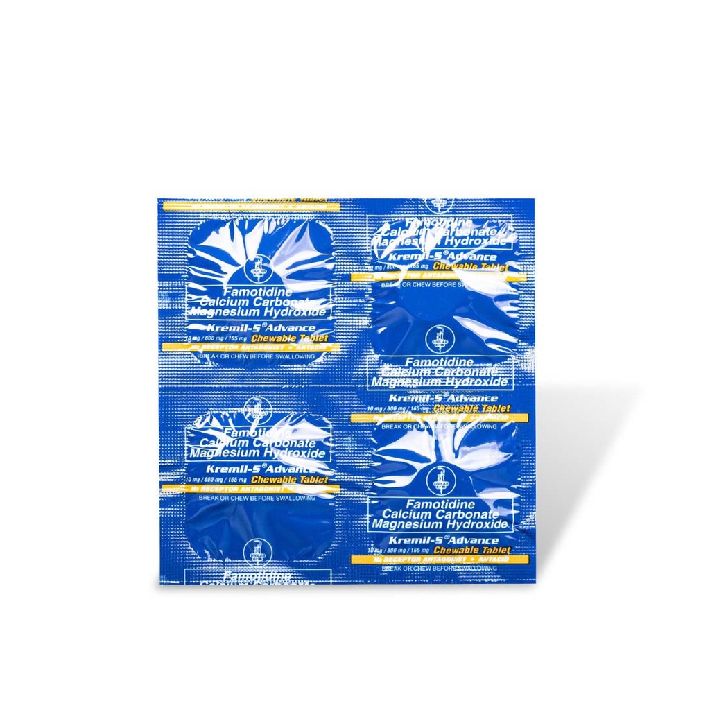 KremilS Advance 4 tablets (For Severe Hyperacidity and Heartburn