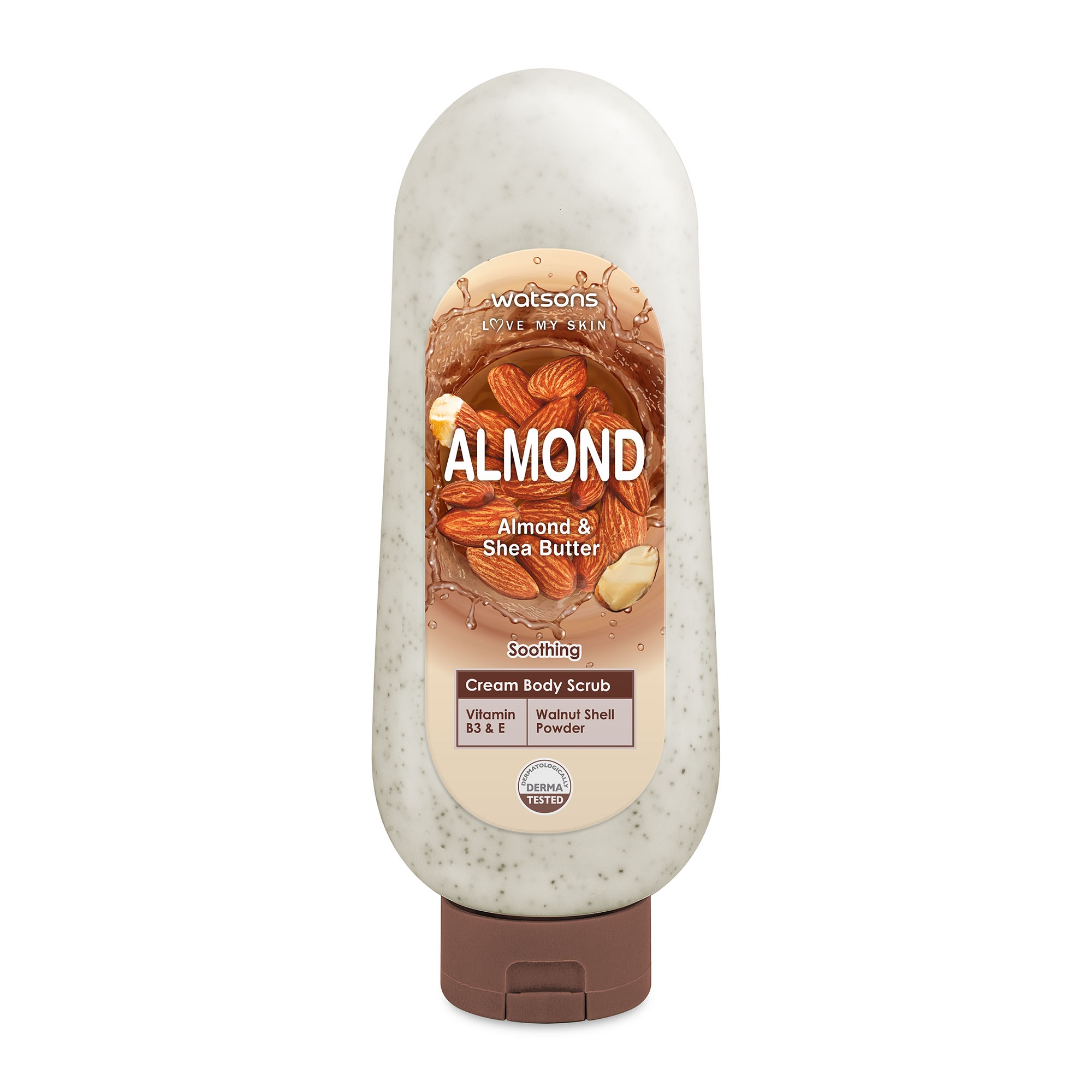 Watsons Almond and Shea Butter Cream Body Scrub Soothing 535ml Lazada PH