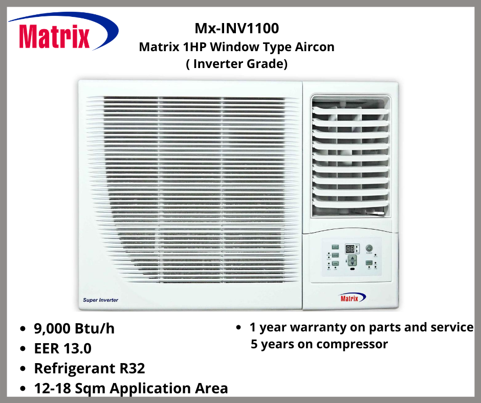 matrix aircon mx kc1100