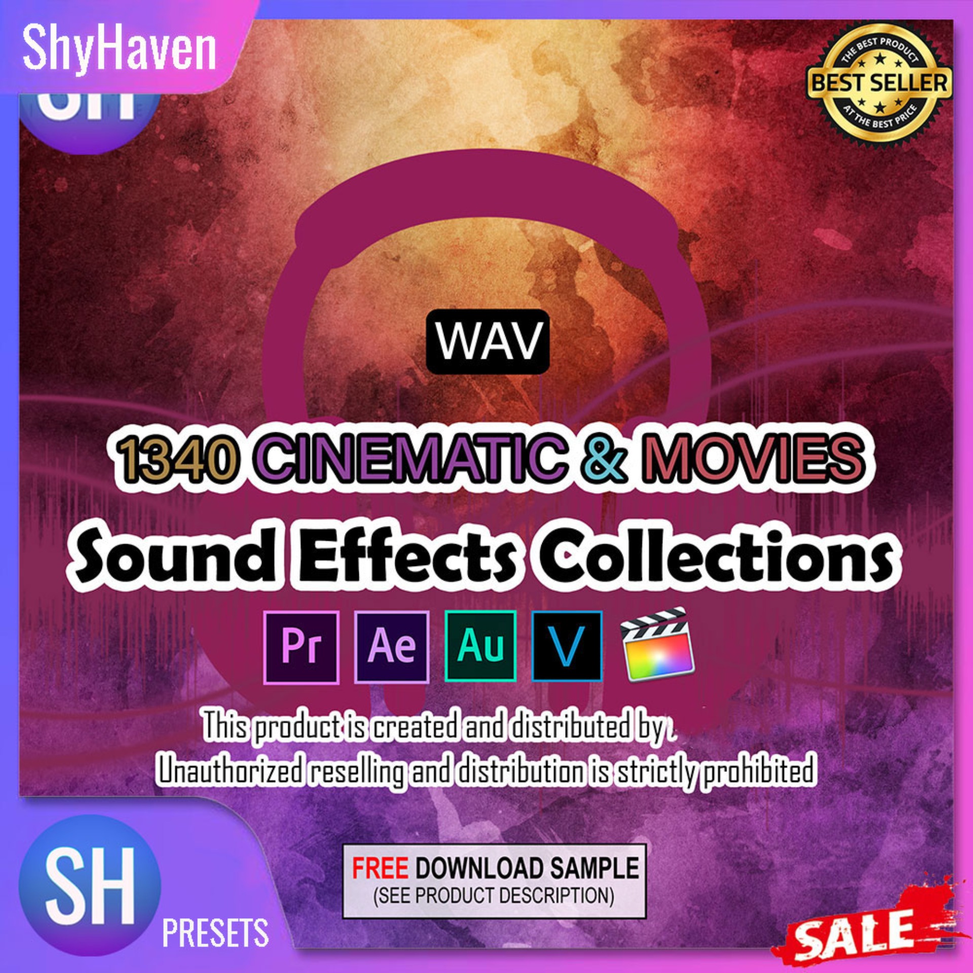 BEST SELLER) 1340 Cinematic & Movie Sound Effects FX Collections for  Premiere Pro, After Effects, Audition, FCPX, Vegas ( Fast Delivery Email )  | Lazada PH