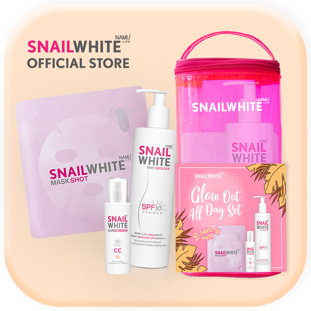 snail white body booster 300ml