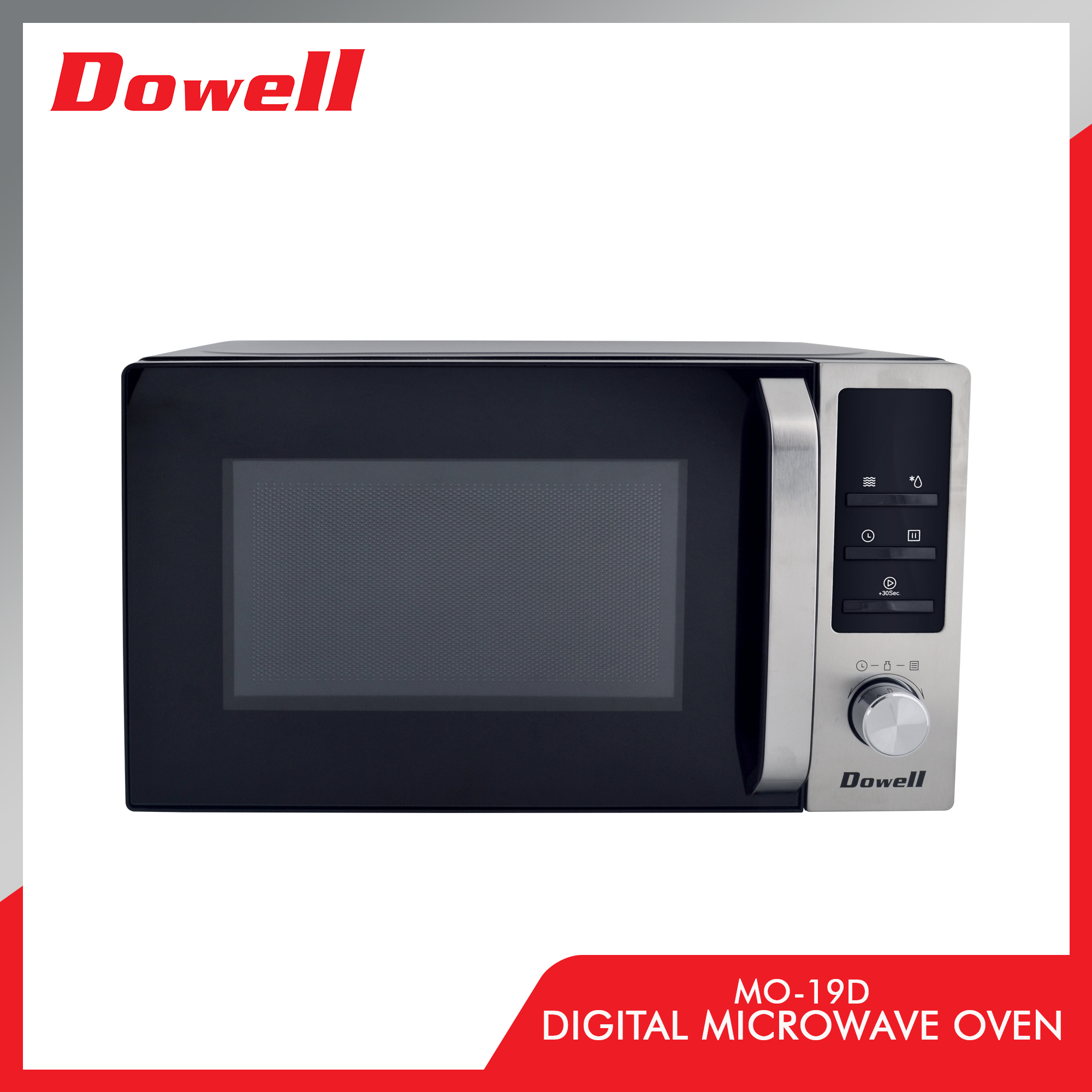 Dowell Digital Microwave Oven MO19D 20L Capacity with Defrost Option 4