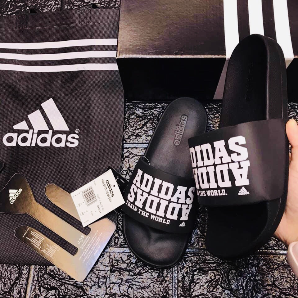 adidas train the world slides
