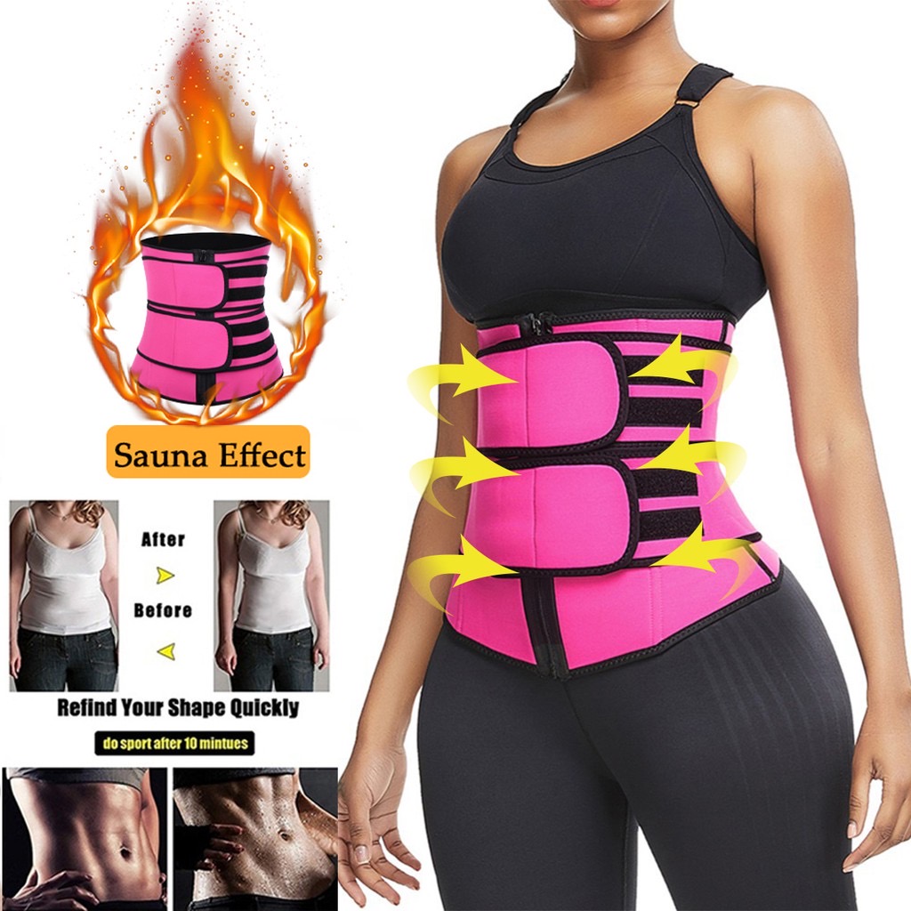 Women Fashion Waist Trainer Corset Sauna Slimming Trimmer Belt