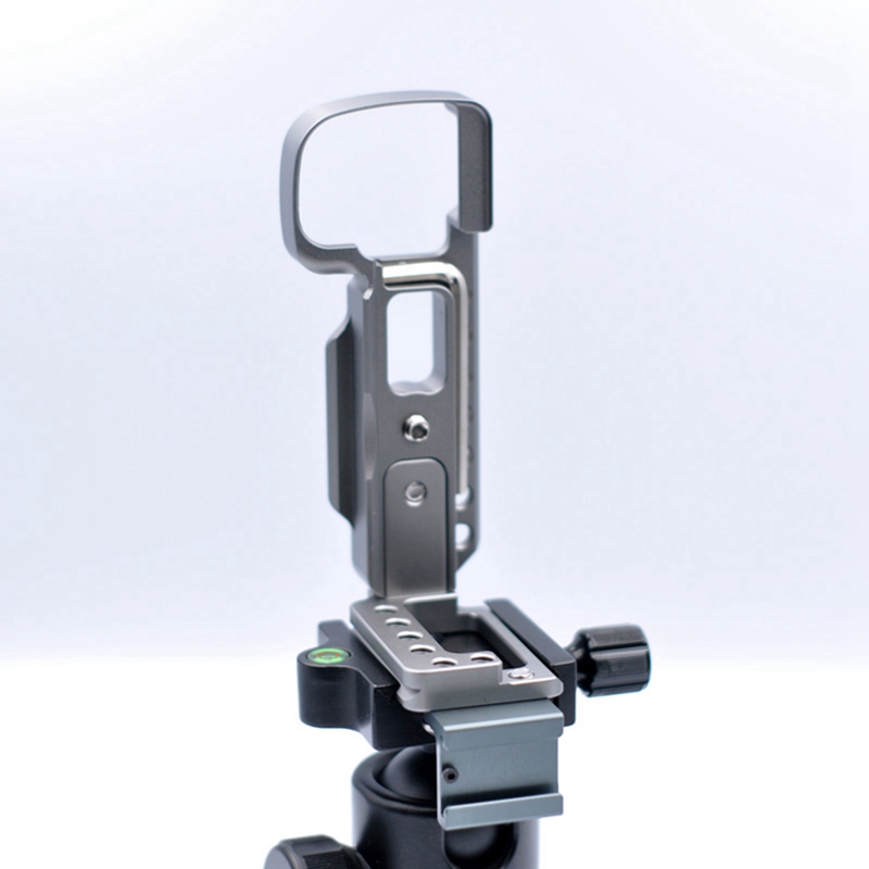 Quick Release L Plate Camera Bracket for Sony A6400 A6300 A6100 Handle Vertical L-Shaped Bracket with Hot Shoe Base